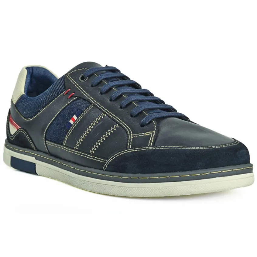 Baskets, Sneakers|TIPO ALTO Baskets Homme Bleu Marine