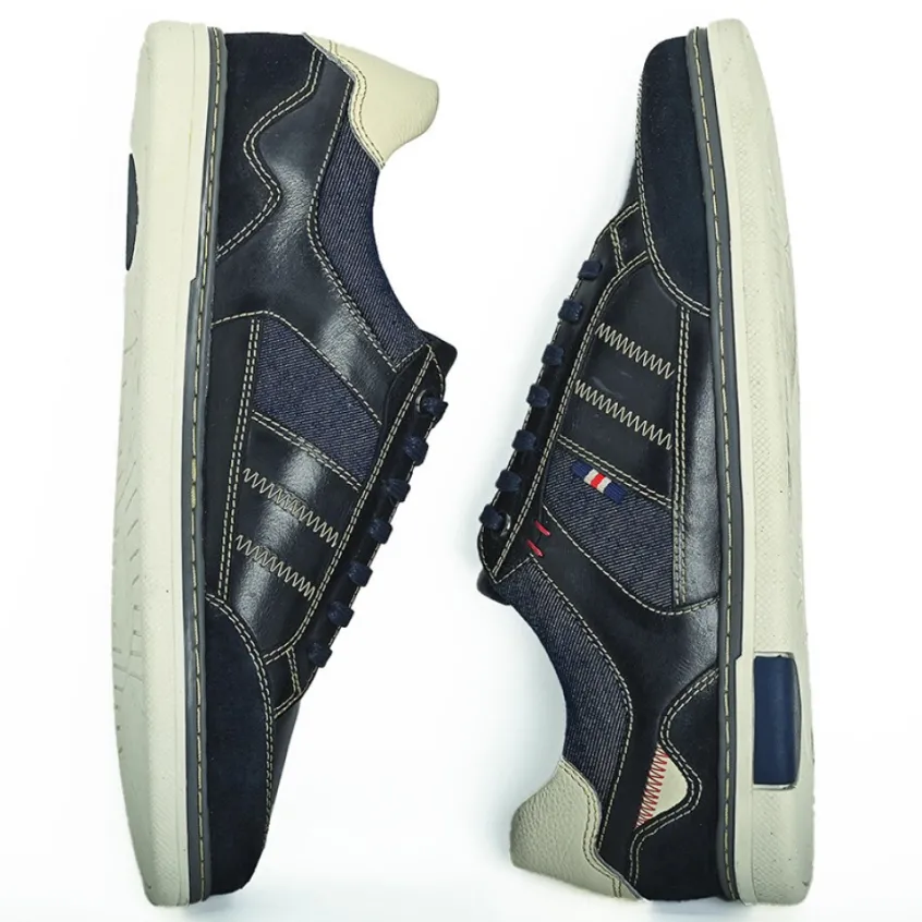 Baskets, Sneakers|TIPO ALTO Baskets Homme Bleu Marine