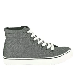 Baskets, Sneakers|STREET LIFE Baskets Montantes Femme Argente