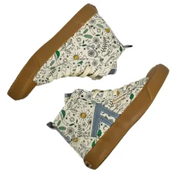 Baskets, Sneakers|ALMA PLANETE Baskets Montantes Femme Beige A Motifs Alma