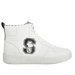 Baskets, Sneakers|SNOOPY Baskets Montantes Femme Blanc