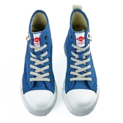 Baskets, Sneakers|LEE COOPER Baskets Montantes Femme Bleu