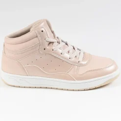 Baskets, Sneakers|STREET LIFE Baskets Montantes Femme Rose