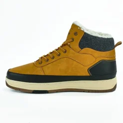 Baskets, Sneakers|OUTSHOES Baskets Montantes Homme Jaune