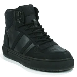 Baskets, Sneakers|STREET LIFE Baskets Montantes Homme Noir