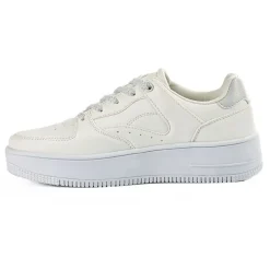 Baskets, Sneakers|STREET LIFE Baskets Plateforme Femme Blanc