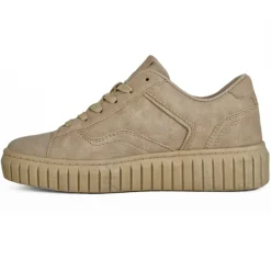 Baskets, Sneakers|STREET LIFE Baskets Plateforme Femme Beige