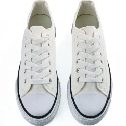 Baskets, Sneakers|STREET LIFE Baskets Plateforme Femme Blanche