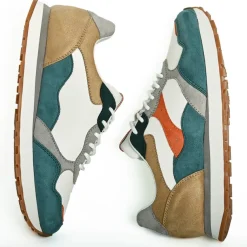 Baskets, Sneakers|STREET LIFE Baskets Retro Running Femme Multicolore