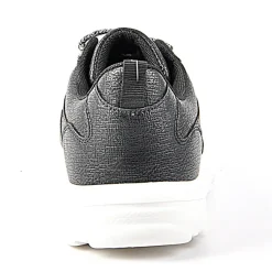 Baskets, Sneakers|GIRL TIME Baskets Sneakers Bi-Matieres Noir