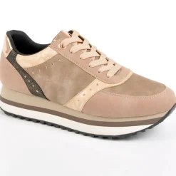 Baskets, Sneakers|STREET LIFE Baskets Sneakers Femme Beige