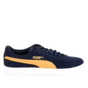 Baskets, Sneakers|PUMA Baskets Tennis Basses Bleu Marine Smash V2