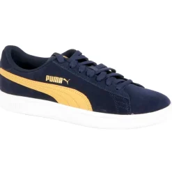 Baskets, Sneakers|PUMA Baskets Tennis Basses Bleu Marine Smash V2
