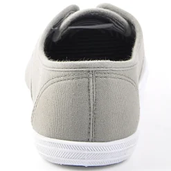 Baskets, Sneakers|STREET LIFE Baskets Tennis Femme En Toile Grise Avec Strass