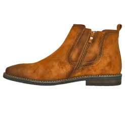 Boots, Bottines|FORTUNATO Boots Chelsea Homme Camel Avec Elastiques