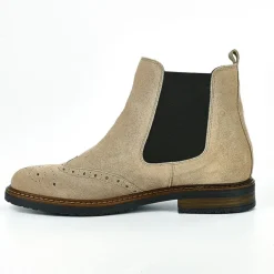 Boots, Bottines|AGORA Boots Femme Beige
