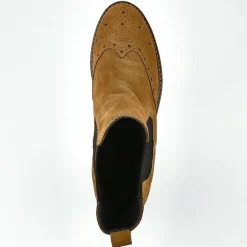 Boots, Bottines|AGORA Boots Femme Camel