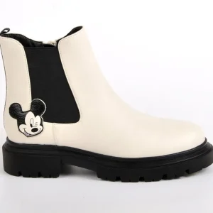 Boots, Bottines|MICKEY Boots Femme Ivoire