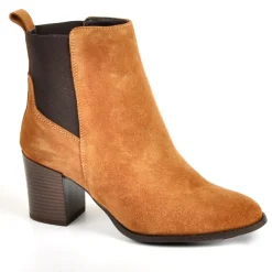 Boots, Bottines|TIPO ALTO Boots Femme Camel