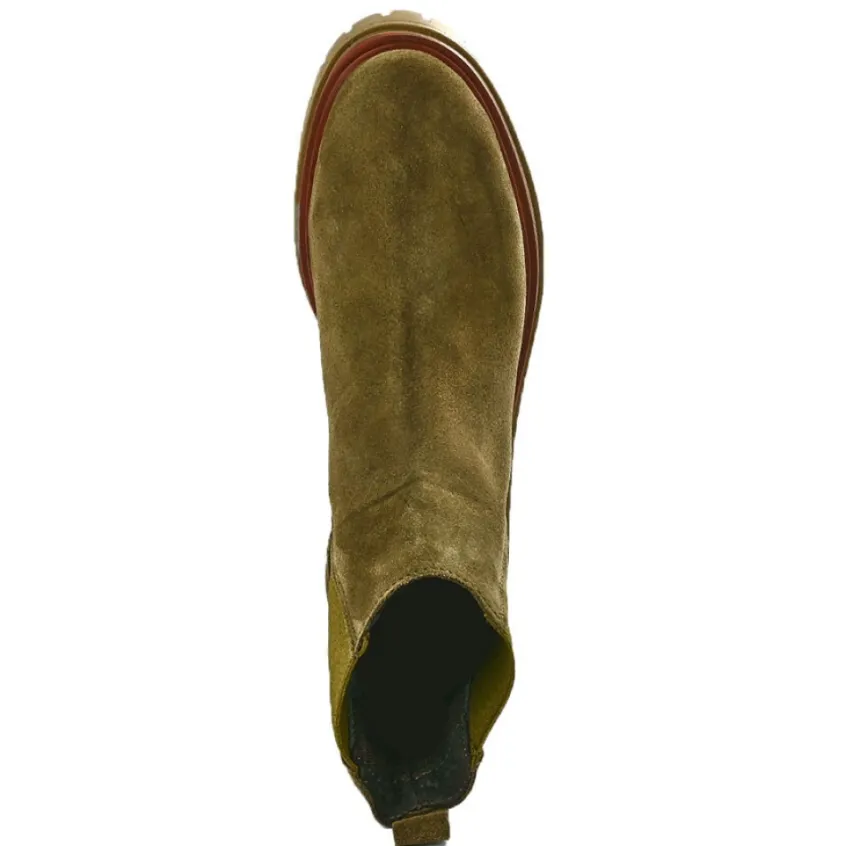 Boots, Bottines|TIPO ALTO Boots Femme Kaki