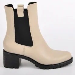 Boots, Bottines|VICE VERSA Boots Femme Ivoire