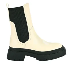 Boots, Bottines|VICE VERSA Boots Femme Ivoire