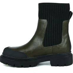 Boots, Bottines|VICE VERSA Boots Femme Kaki