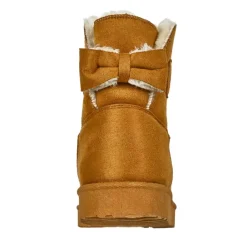 Boots, Bottines|VICE VERSA Boots Plates Femme Camel Fourrees