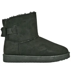 Boots, Bottines|VICE VERSA Boots Plates Femme Noir Fourrees