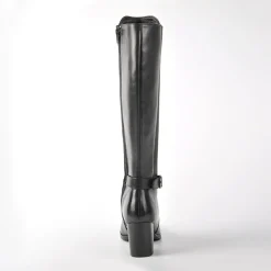 Bottes, Cuissardes|TIPO ALTO Bottes A Talons Avec Elastiques Noir