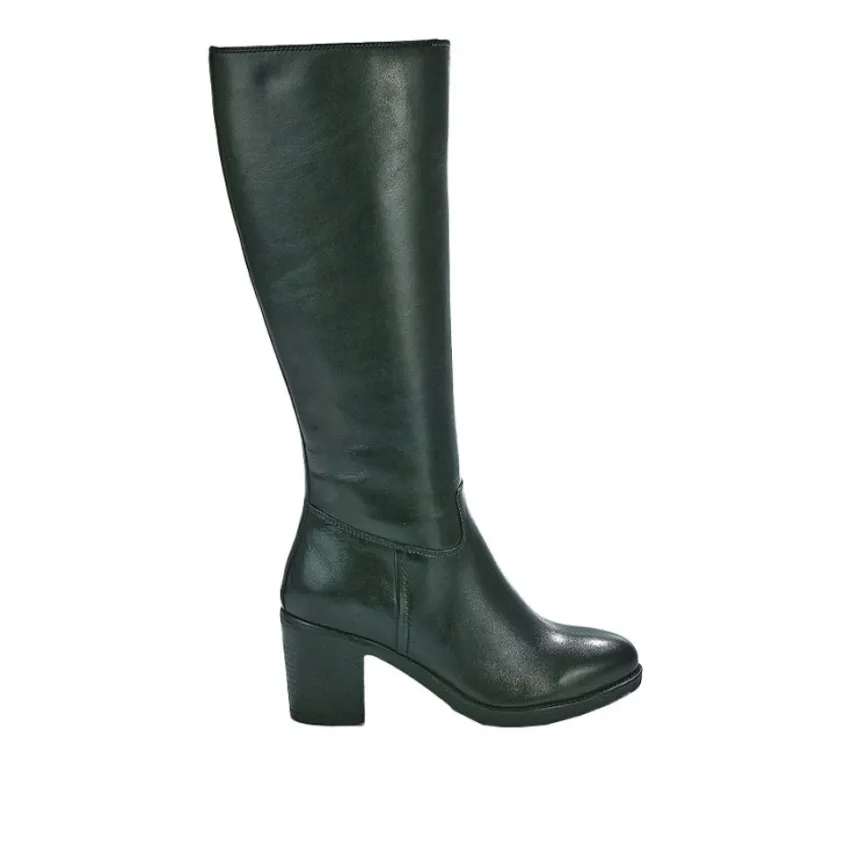 Bottes, Cuissardes|TIPO ALTO Bottes A Talons Femme Noir