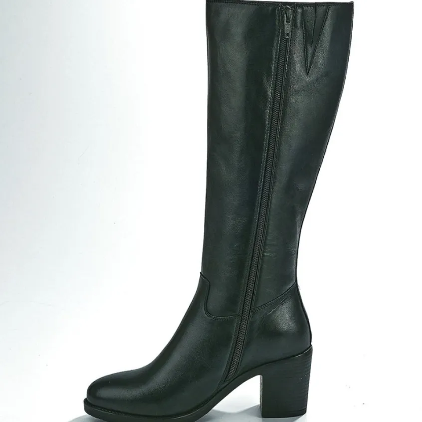 Bottes, Cuissardes|TIPO ALTO Bottes A Talons Femme Noir