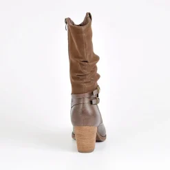 Bottes, Cuissardes|VICE VERSA Bottes A Talons Marron