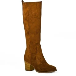 Bottes, Cuissardes|VICE VERSA Bottes A Talons Camel