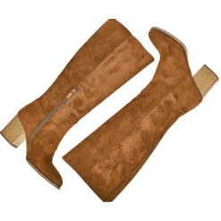 Bottes, Cuissardes|VICE VERSA Bottes A Talons Camel