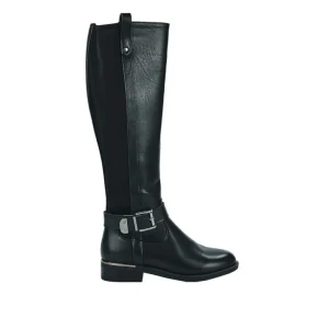 Bottes, Cuissardes|VICE VERSA Bottes Plates Femme Noir