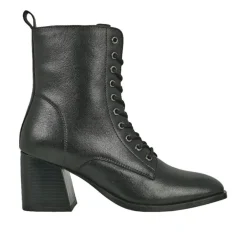 Boots, Bottines|TIPO ALTO Bottines A Lacets Femme Cuir Noir