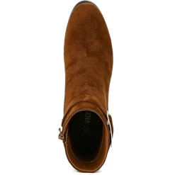 Boots, Bottines|VICE VERSA Bottines A Talon Femme Camel A Boucle