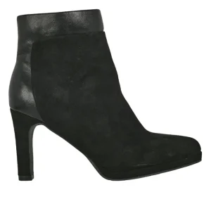 Boots, Bottines|MASCARA Bottines A Talon Femme Noir Bimatiere