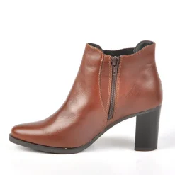 Boots, Bottines|TIPO ALTO Bottines A Talons Avec Elastiques Marron