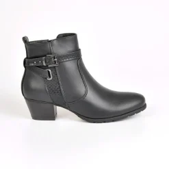 Boots, Bottines|VICE VERSA Bottines A Talons Avec Petits Clous Noir