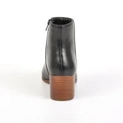 Boots, Bottines|TIPO ALTO Bottines A Talons Avec Zip Pratique Sur Le Cote Noir