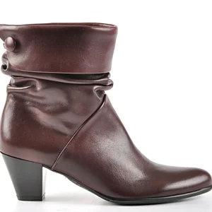 Boots, Bottines|DONNA CLUB Bottines A Talons Bordeaux