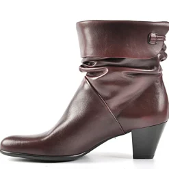 Boots, Bottines|DONNA CLUB Bottines A Talons Bordeaux