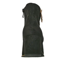 Boots, Bottines|MASCARA Bottines A Talons Femme Avec Zip Decoratif Noir