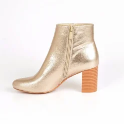 Boots, Bottines|MASCARA Bottines A Talons Femme Dore