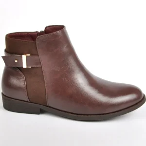 Boots, Bottines|VICE VERSA Bottines A Talons Femme Marron