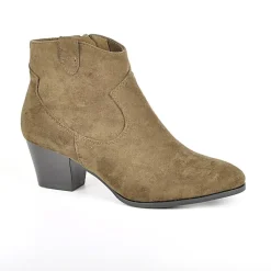 Boots, Bottines|VICE VERSA Bottines A Talons Femme Kaki