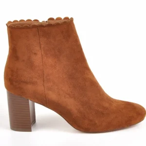 Boots, Bottines|MASCARA Bottines A Talons Camel