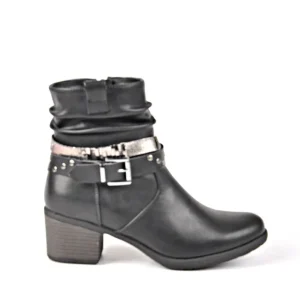 Boots, Bottines|VICE VERSA Bottines A Talons Noir